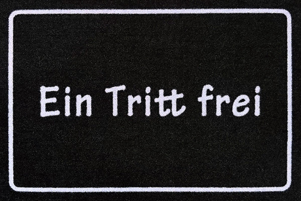 Ein Tritt frei Fußmatte