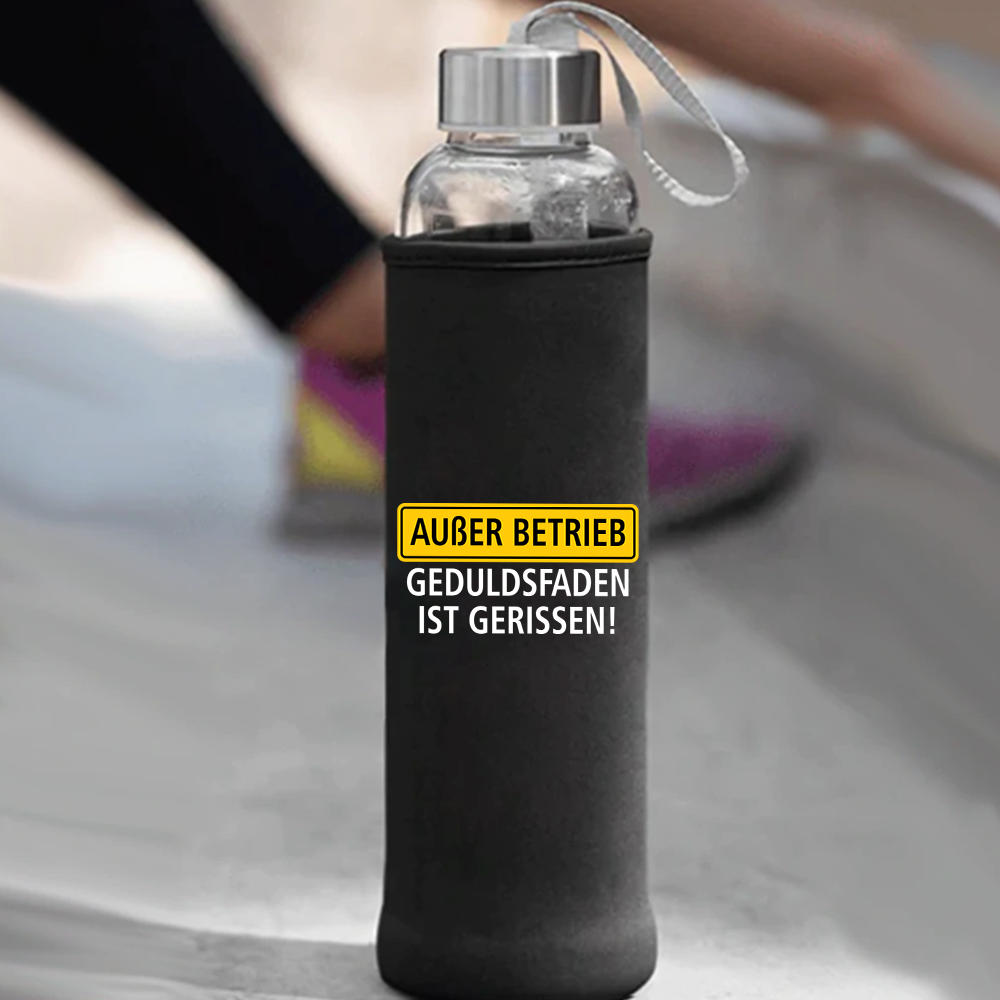 Außer Betrieb Trinkflasche 500ml