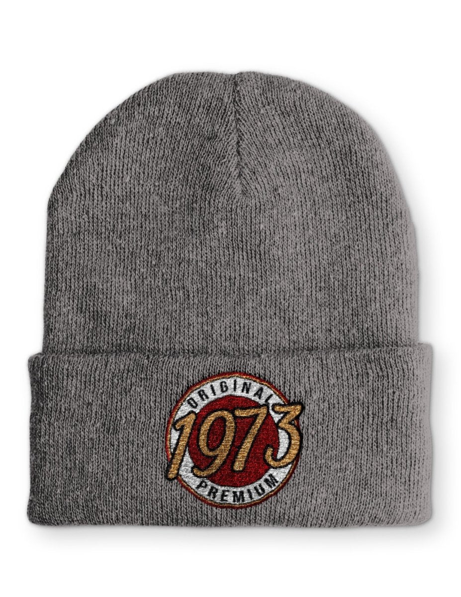 Geburtstagsgeschenk Original 1973 Premium Mütze Geburtstag - Jahrgang 1973 - Schwarzer - Kaffee