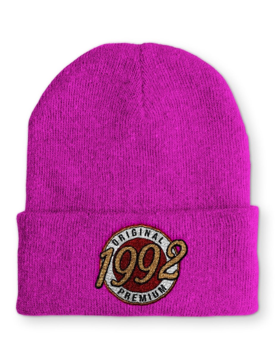 Geburtstagsgeschenk Original 1992 Premium Mütze Geburtstag - Jahrgang 1992 - Schwarzer - Kaffee