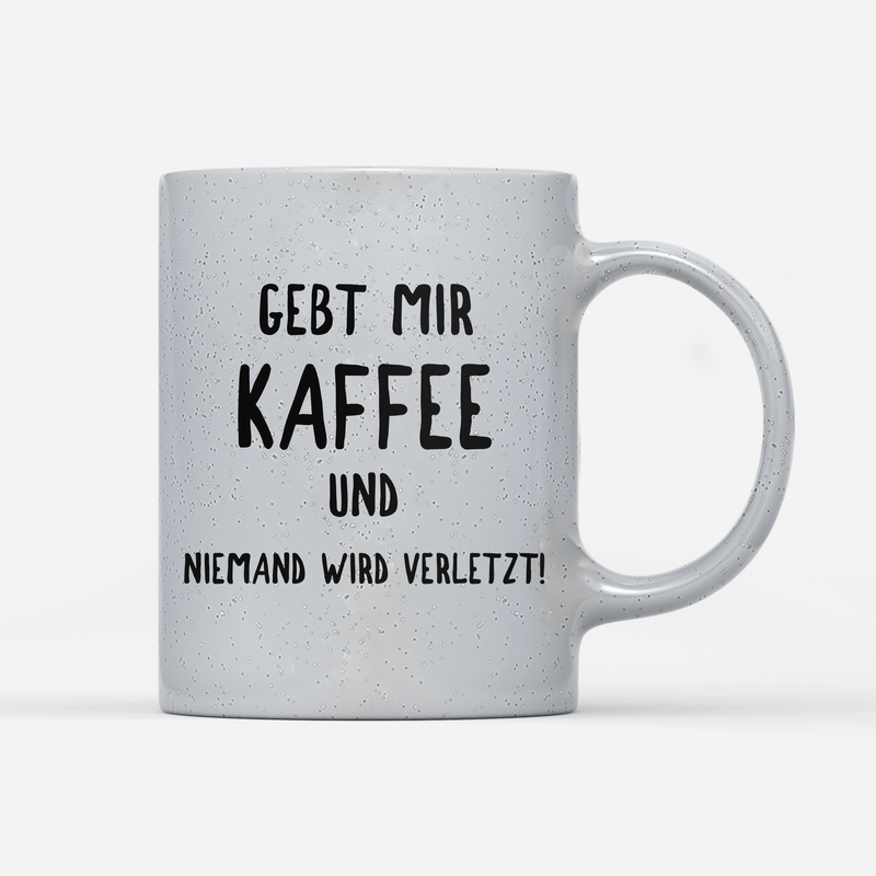 glitzer-magic- Gebt mir Kaffee und niemand wird verletzt