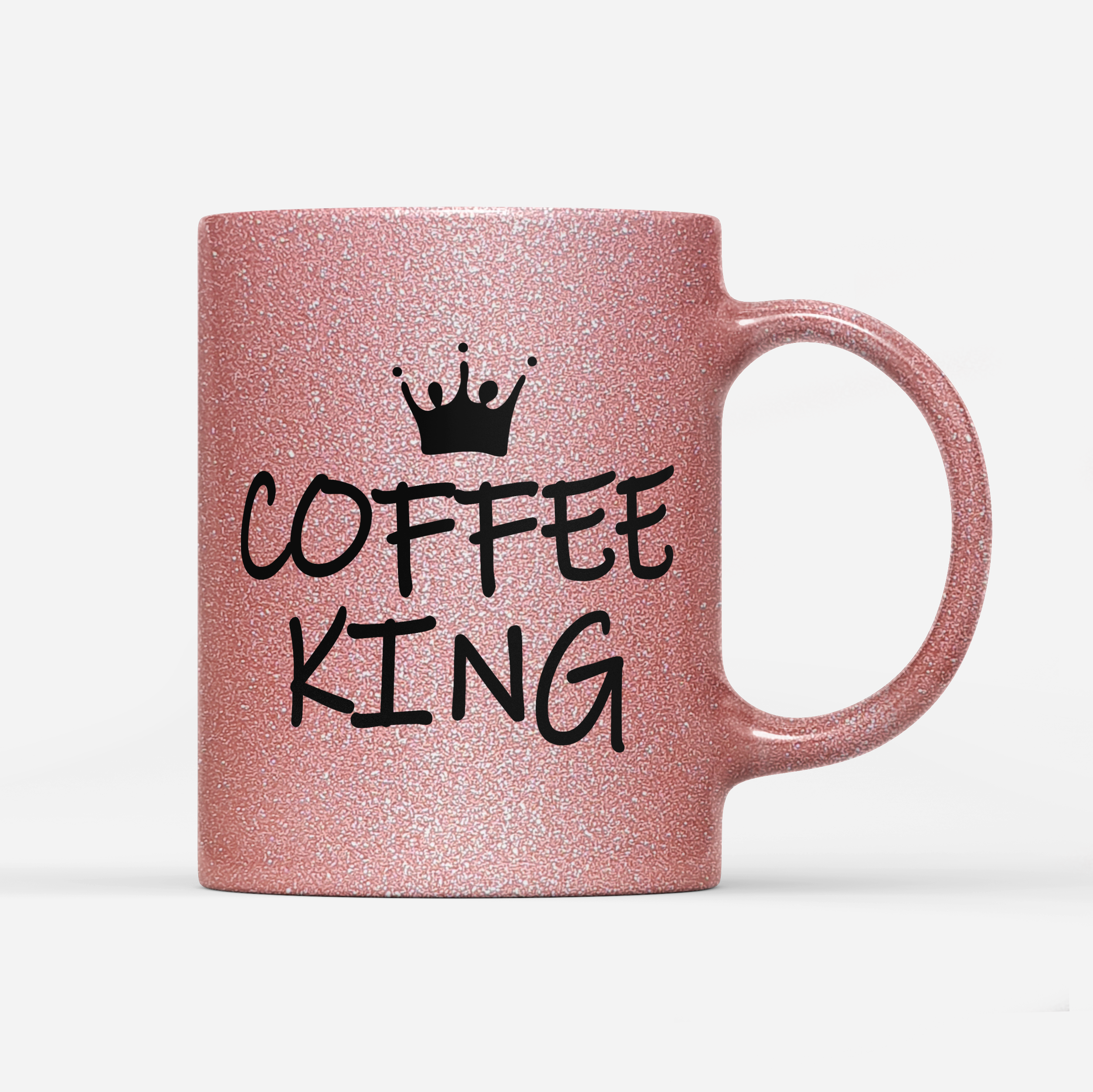Tasse Glitzer Edition Coffee King