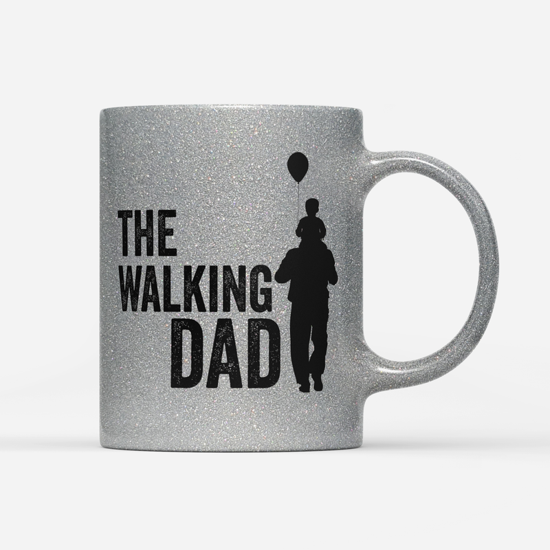 Tasse Glitzer Edition Walking Dad