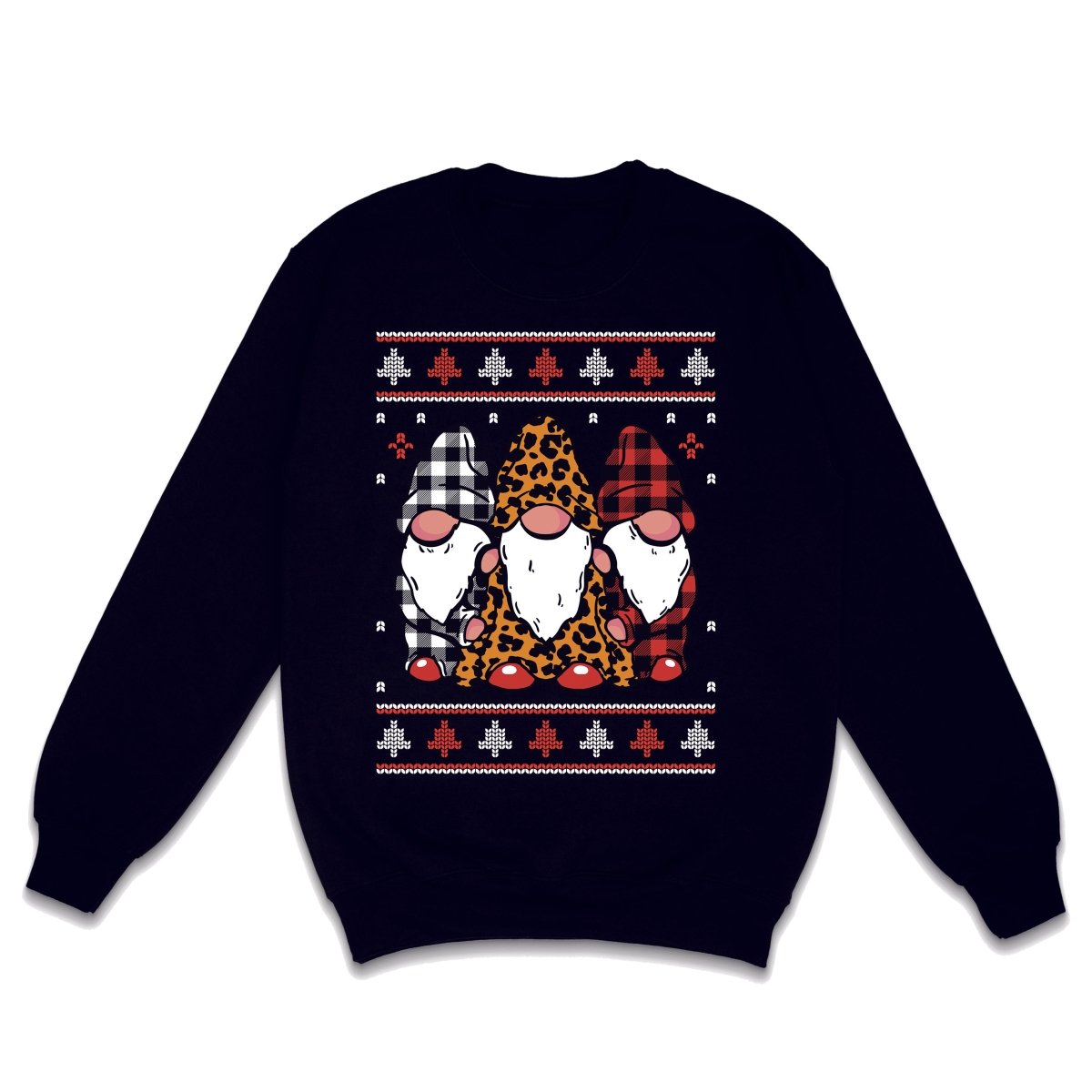 GNOMIES CHRISTMAS WEIHNACHTSSWEATSHIRT WEIHNACHTEN - Schwarzer - Kaffee