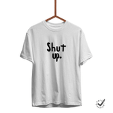 herren-shirt-weiss- shut up-min
