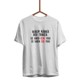 Herren T-Shirt Warum Männer Bier trinken