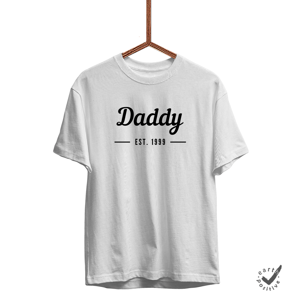 Herren T-Shirt Daddy e.s.t. - Schwarzer - Kaffee