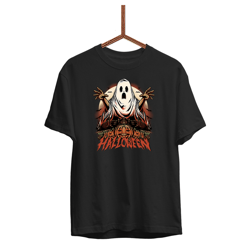 Herren T-Shirt Ghost - Schwarzer - Kaffee