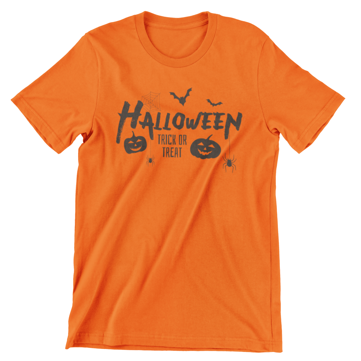 Herren T-Shirt Halloween Trick or Treat - Schwarzer - Kaffee