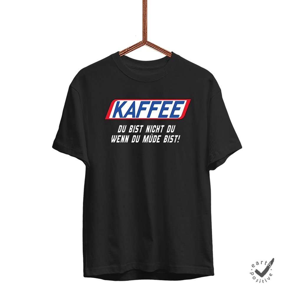 Herren T-Shirt Kaffee Du bist nicht du - Schwarzer - Kaffee