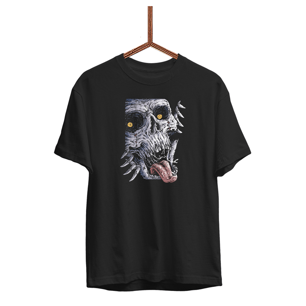 Herren T-Shirt Outbreak - Schwarzer - Kaffee