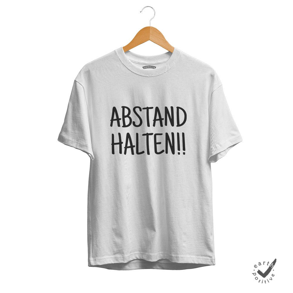 Herren T-Shirt Abstand halten