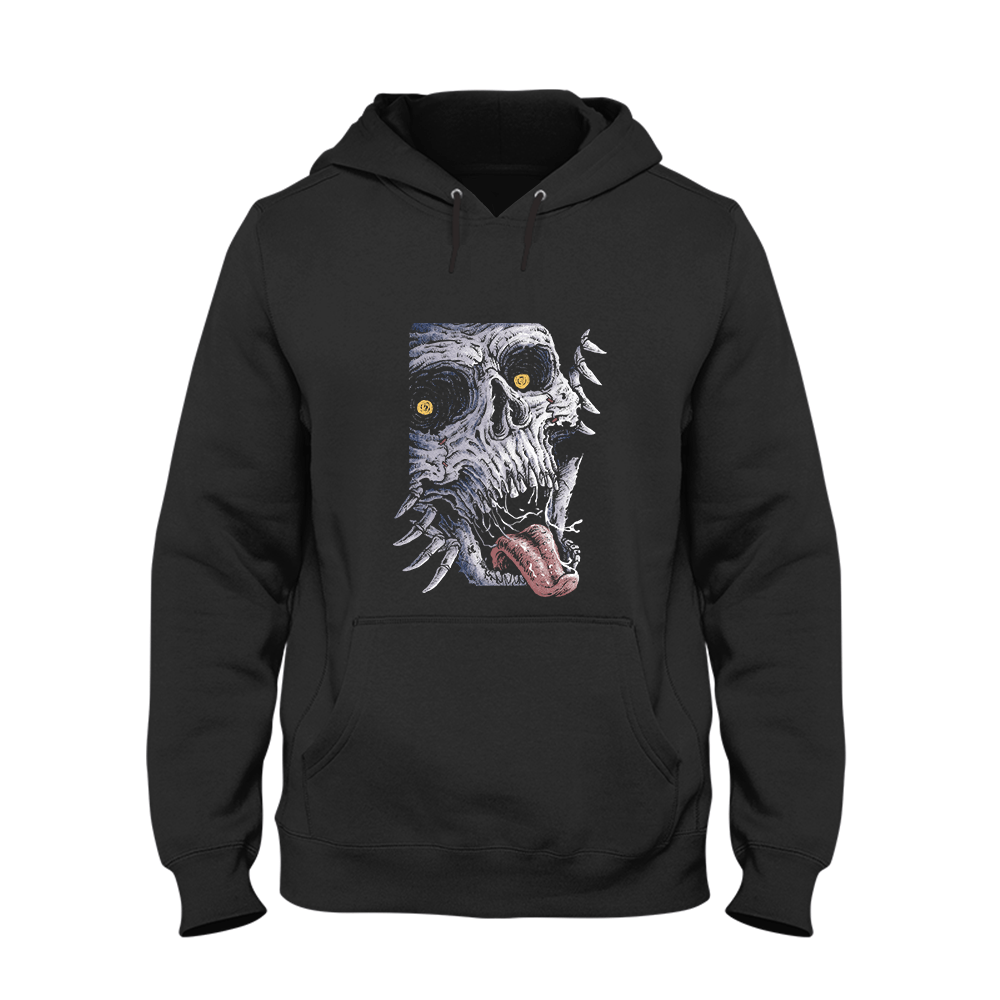 Hoodie Outbreak - Schwarzer - Kaffee
