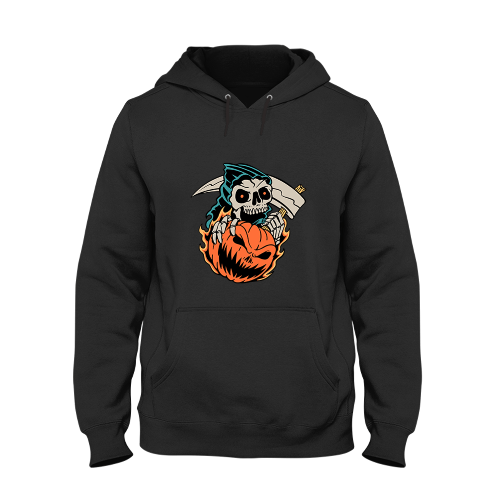 Hoodie Pumpkin - Schwarzer - Kaffee