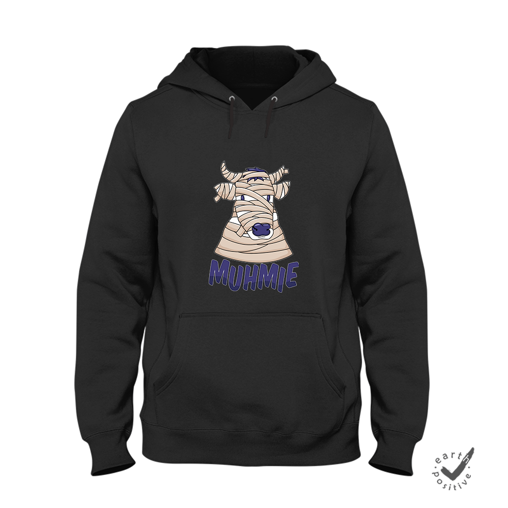 Hoodie Unisex Muhmie - Schwarzer - Kaffee