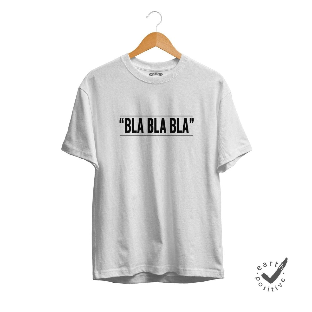Kinder T-Shirt Bla Bla Bla - Schwarzer - Kaffee