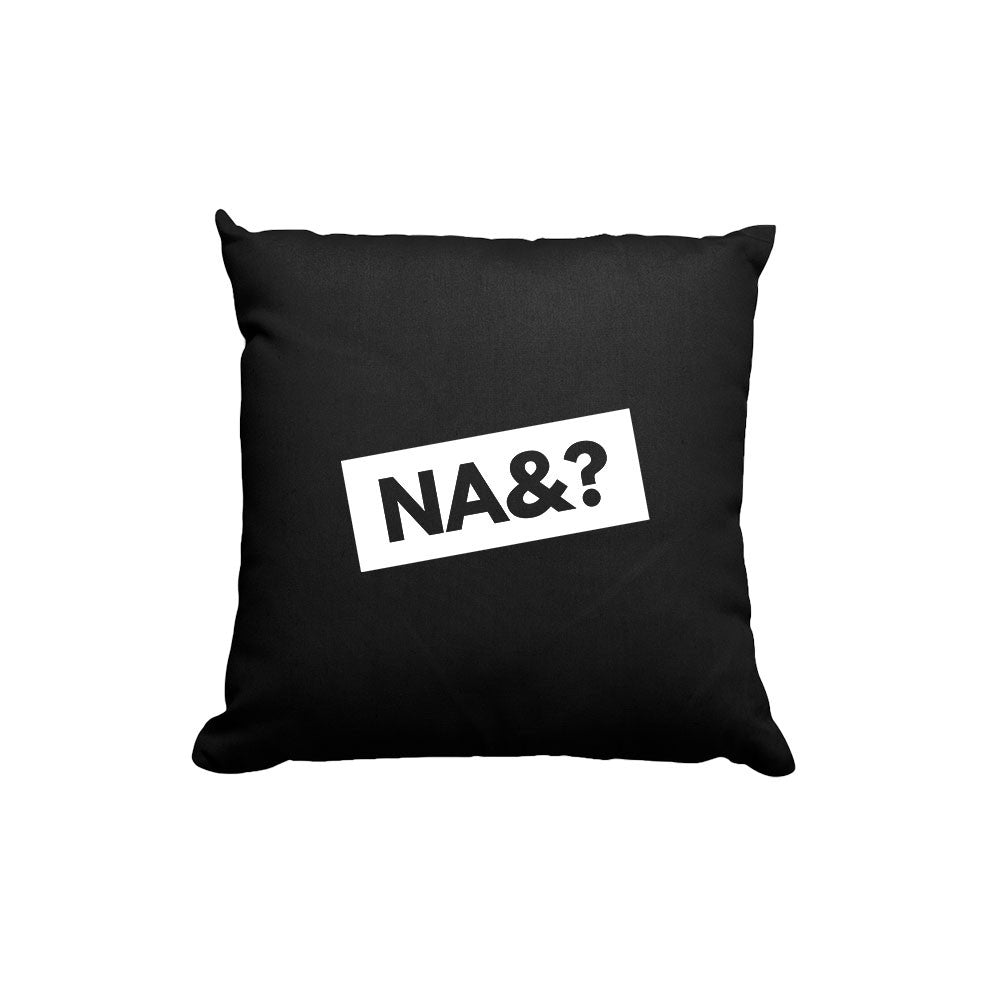 Kissen Na und - Schwarzer - Kaffee