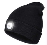 LED Mütze Beanie Wintermütze mit Licht