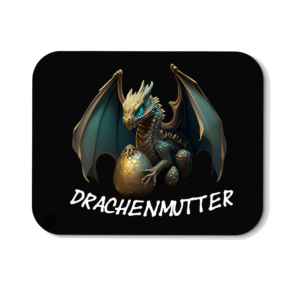 Mousepad Drachenmutter - Schwarzer - Kaffee