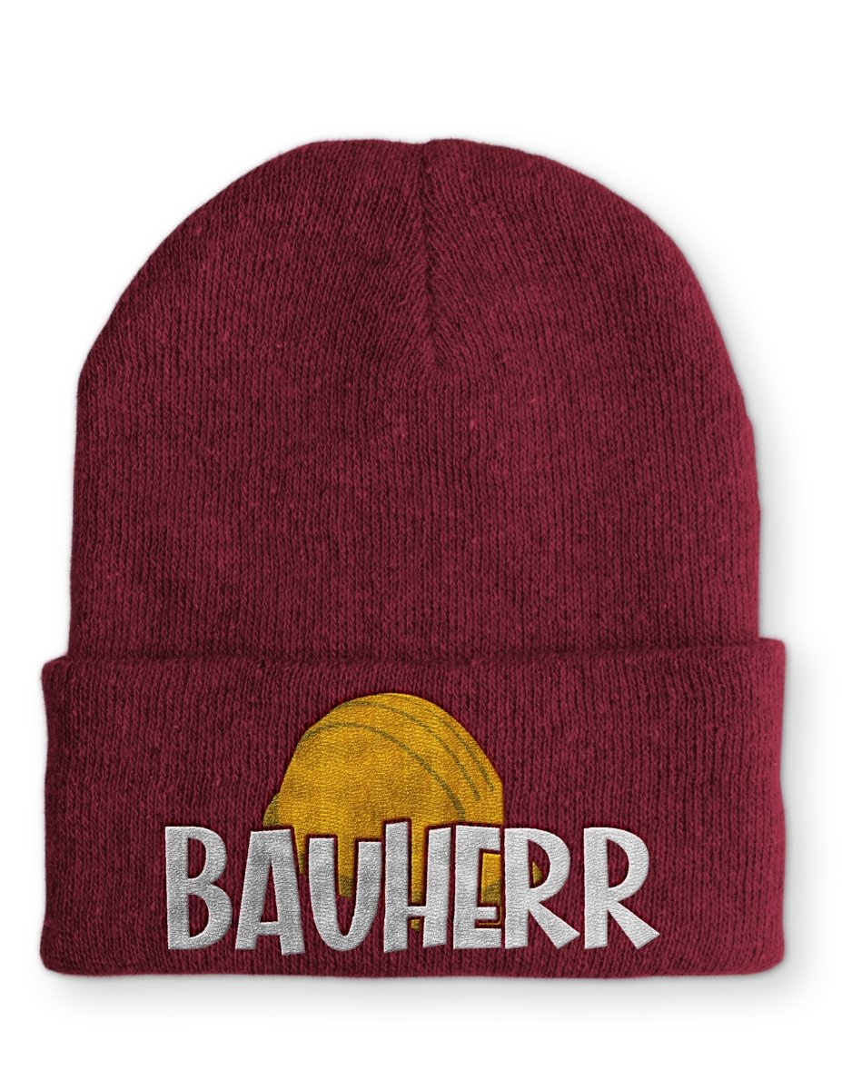 Mütze Bauherr - Schwarzer - Kaffee
