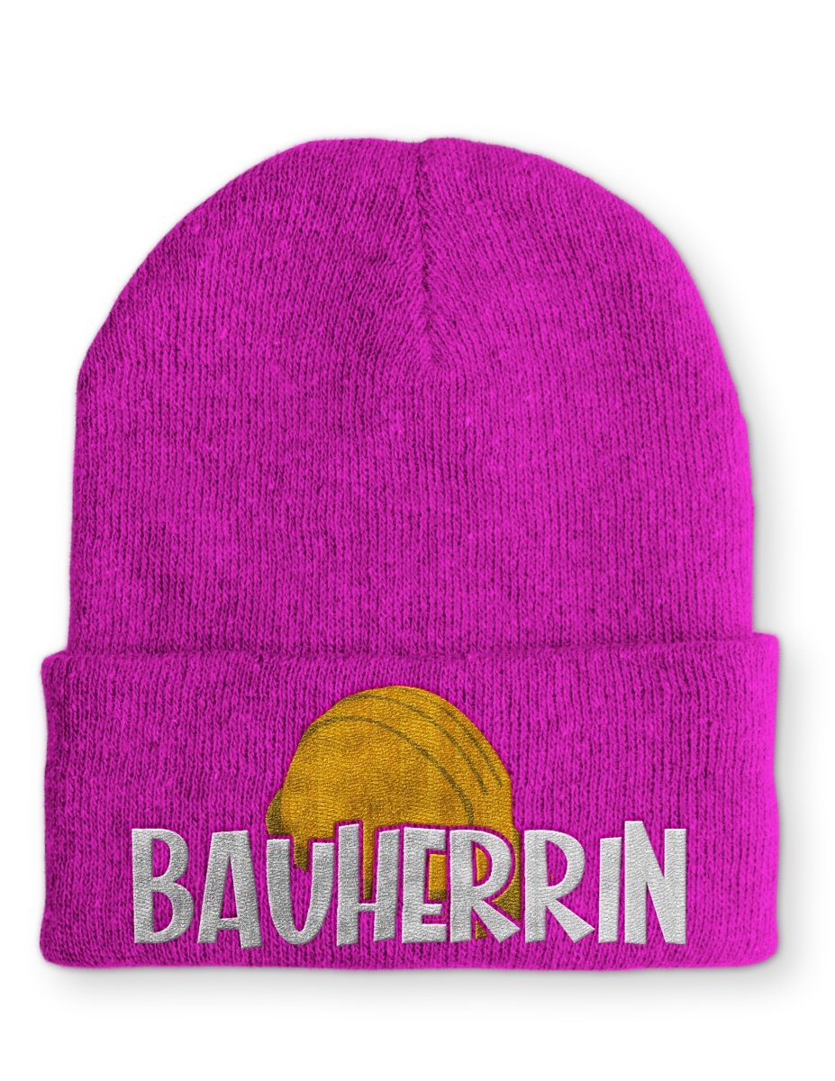 Mütze Bauherrin - Schwarzer - Kaffee