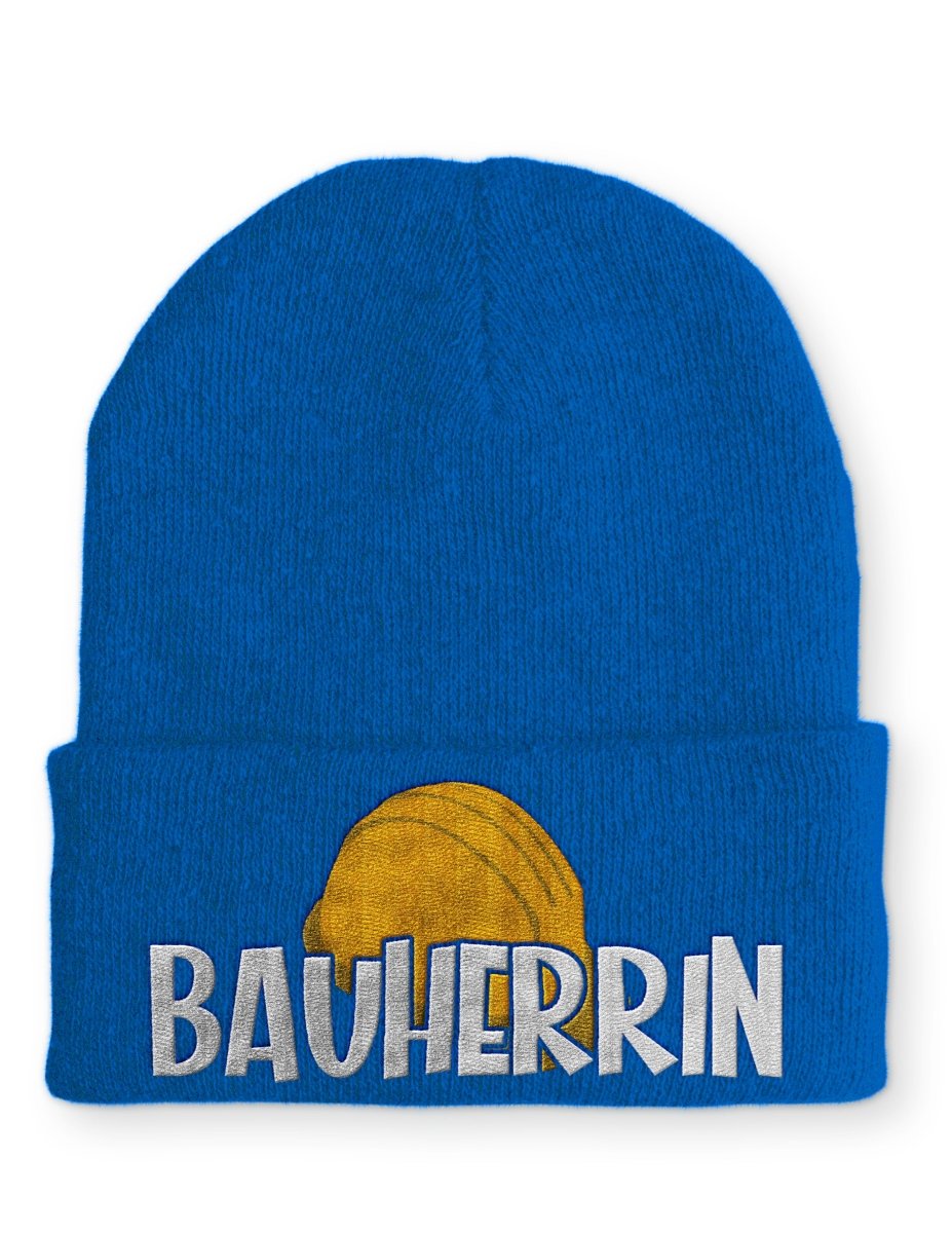 Mütze Bauherrin - Schwarzer - Kaffee