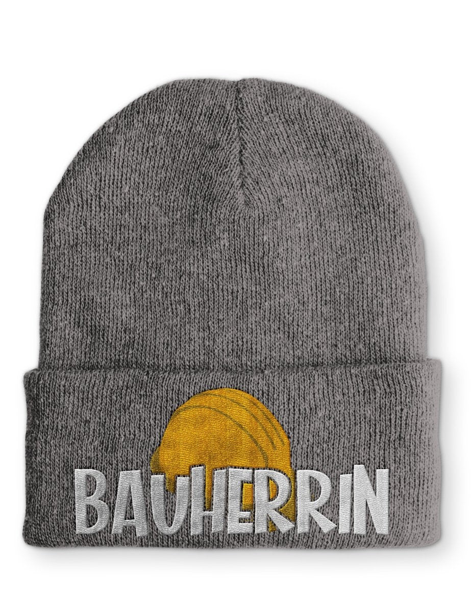 Mütze Bauherrin - Schwarzer - Kaffee