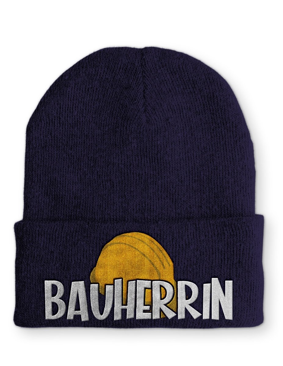 Mütze Bauherrin - Schwarzer - Kaffee