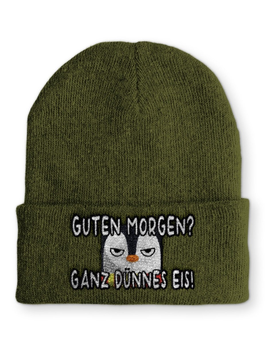 Mütze Guten Morgen? - Schwarzer - Kaffee
