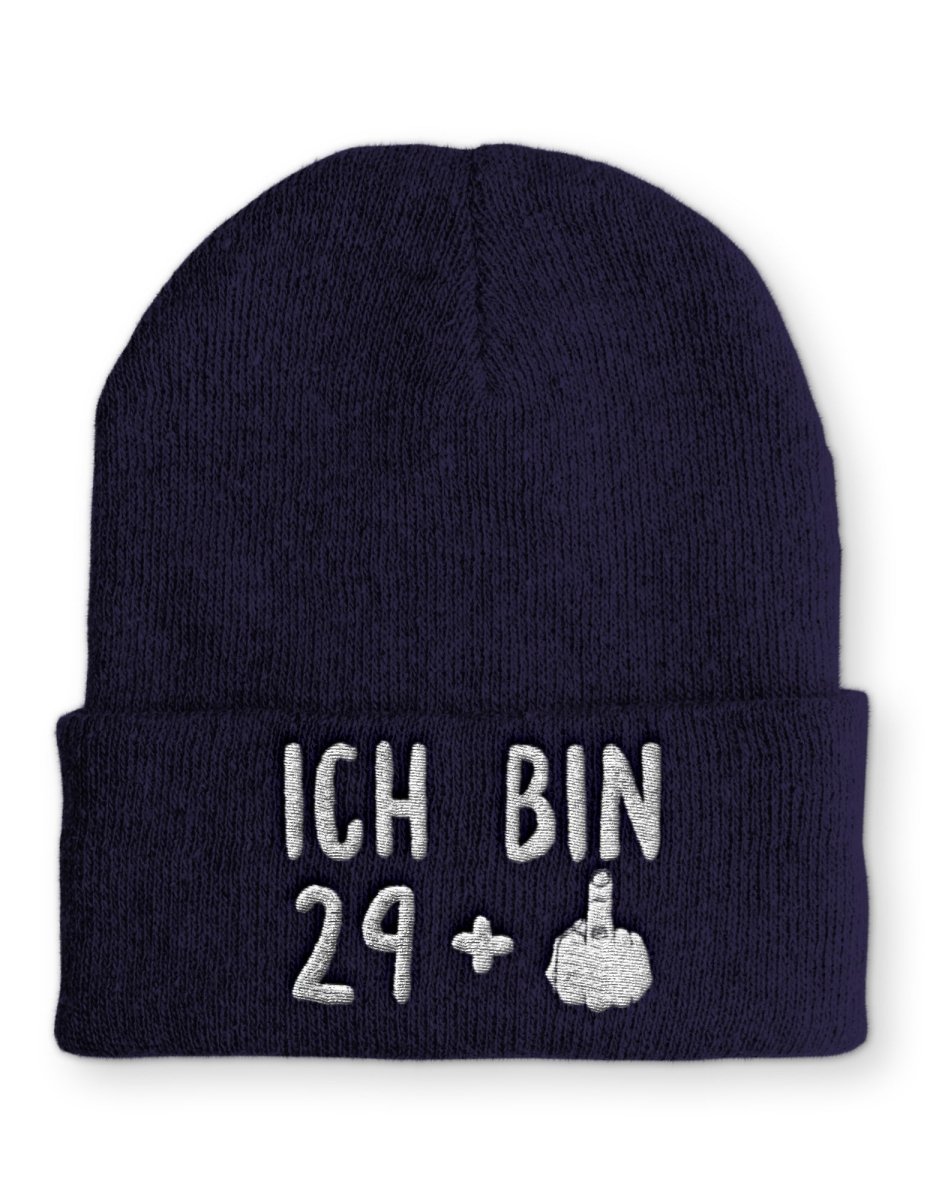 Mütze Ich bin 29+ - Schwarzer - Kaffee