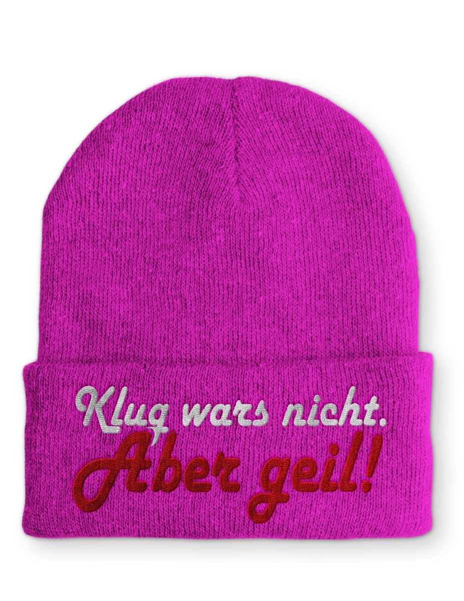 Mütze Klug wars nicht. Aber geil! - Schwarzer - Kaffee