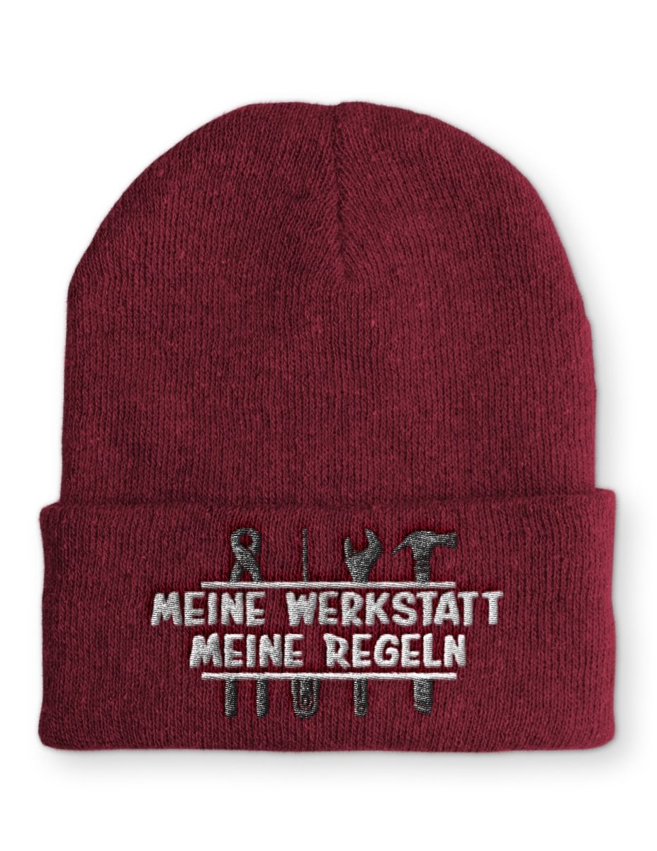 Mütze Meine Werkstatt Meine Regeln - Schwarzer - Kaffee
