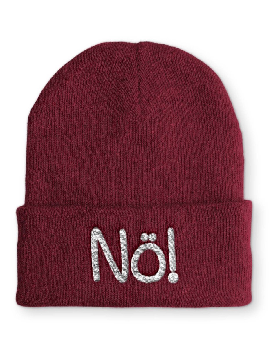 Mütze Nö! - Schwarzer - Kaffee