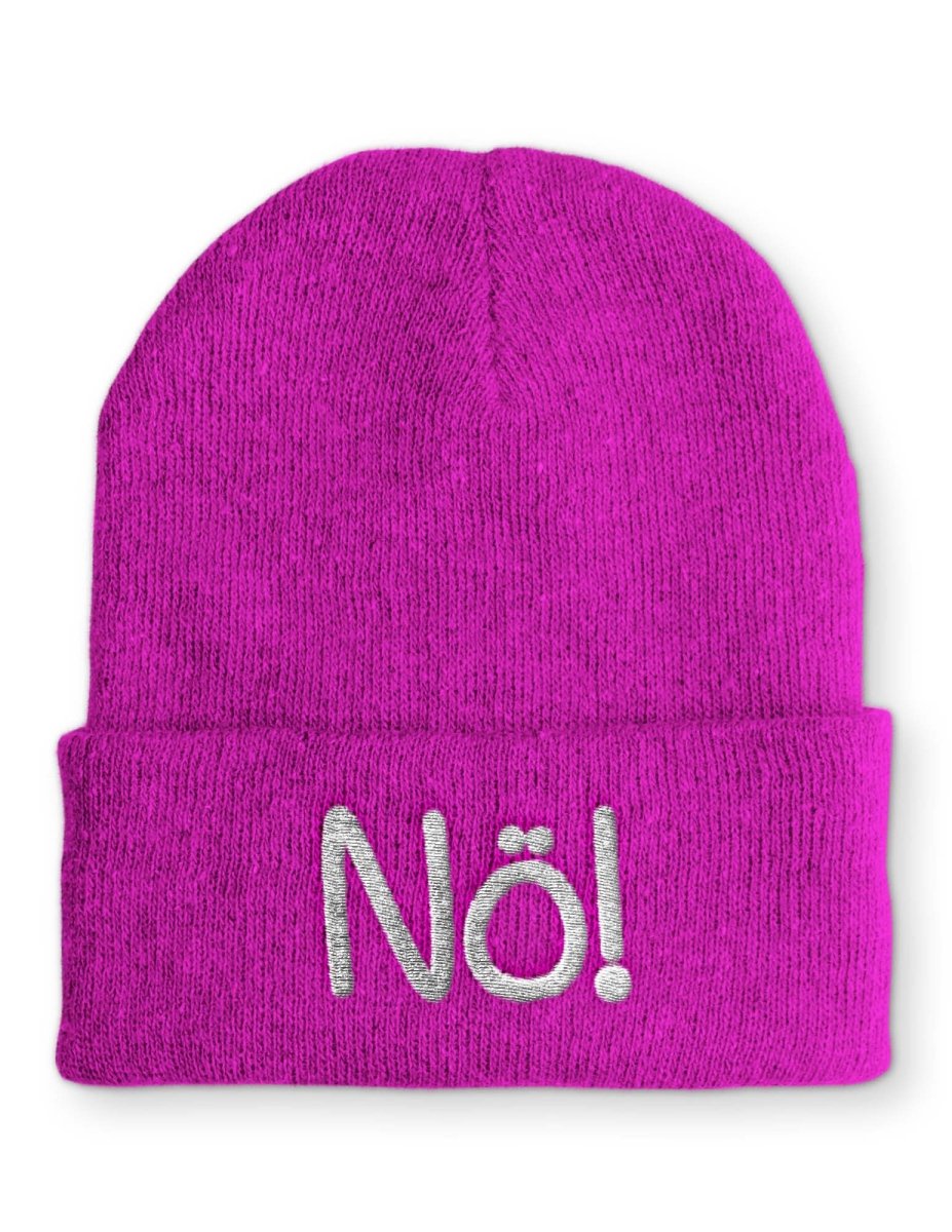 Mütze Nö! - Schwarzer - Kaffee