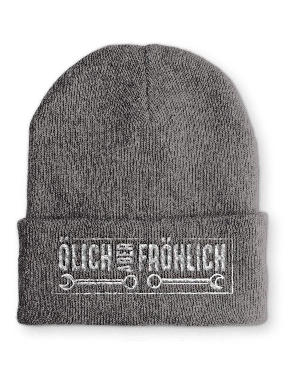 Mütze Ölich aber Fröhlich - Schwarzer - Kaffee