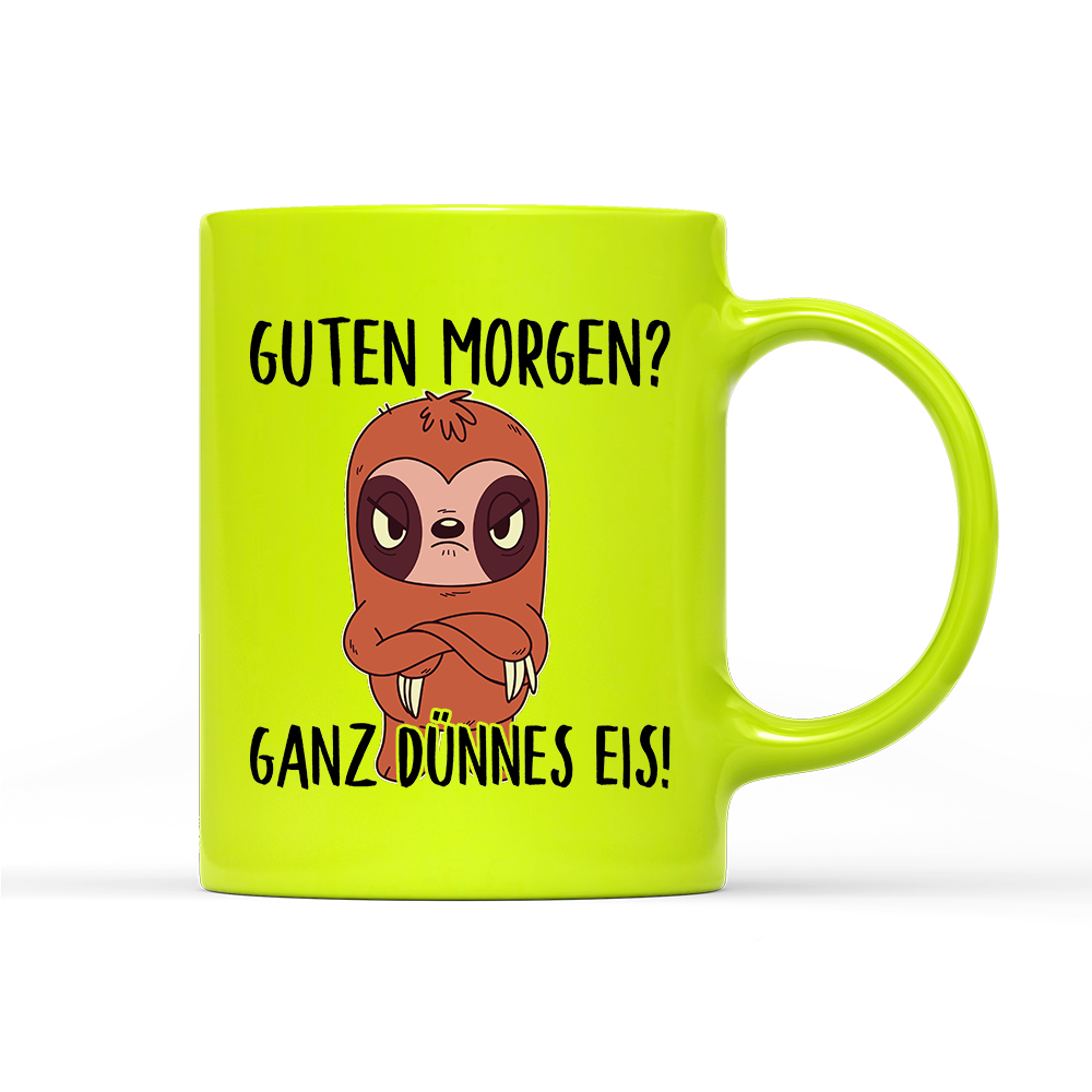 Tasse Neon Ganz dünnes Eis