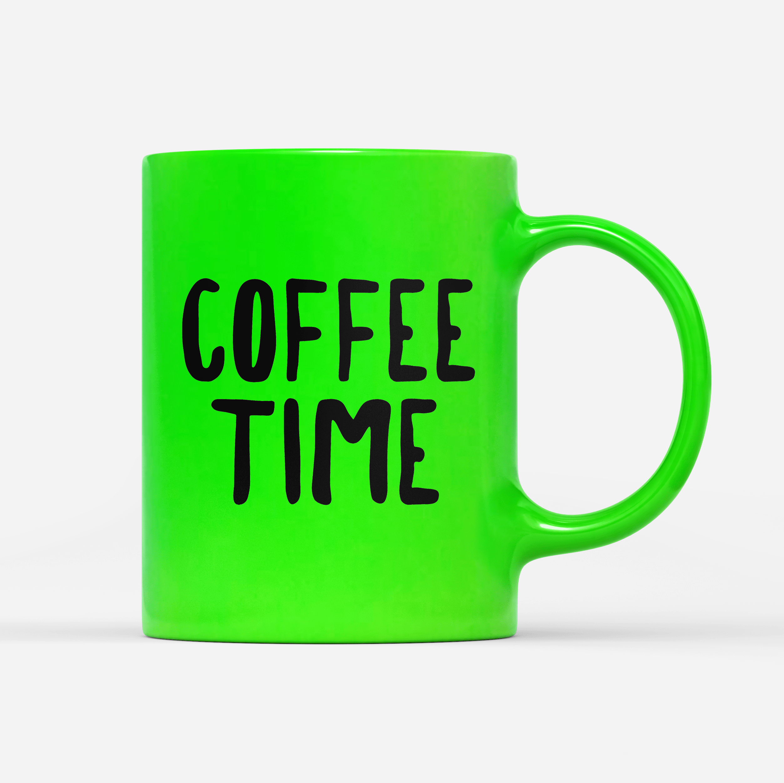 neon-tasse-gruen- Coffee time-min