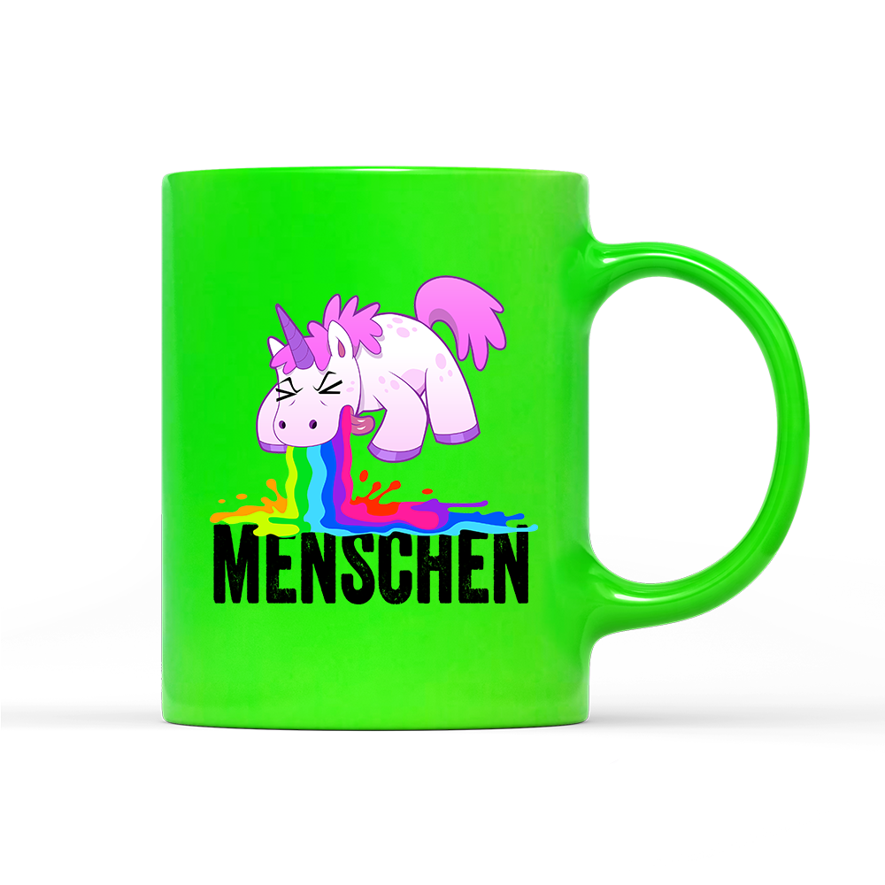 Tasse Neon Menschen