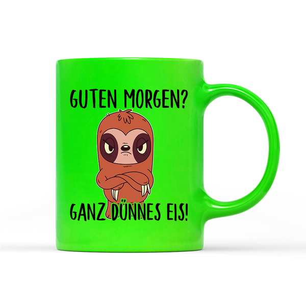 Tasse Neon Ganz dünnes Eis