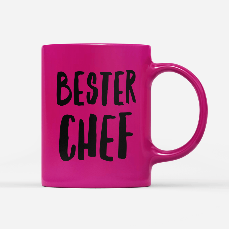 Tasse Neon Bester Chef