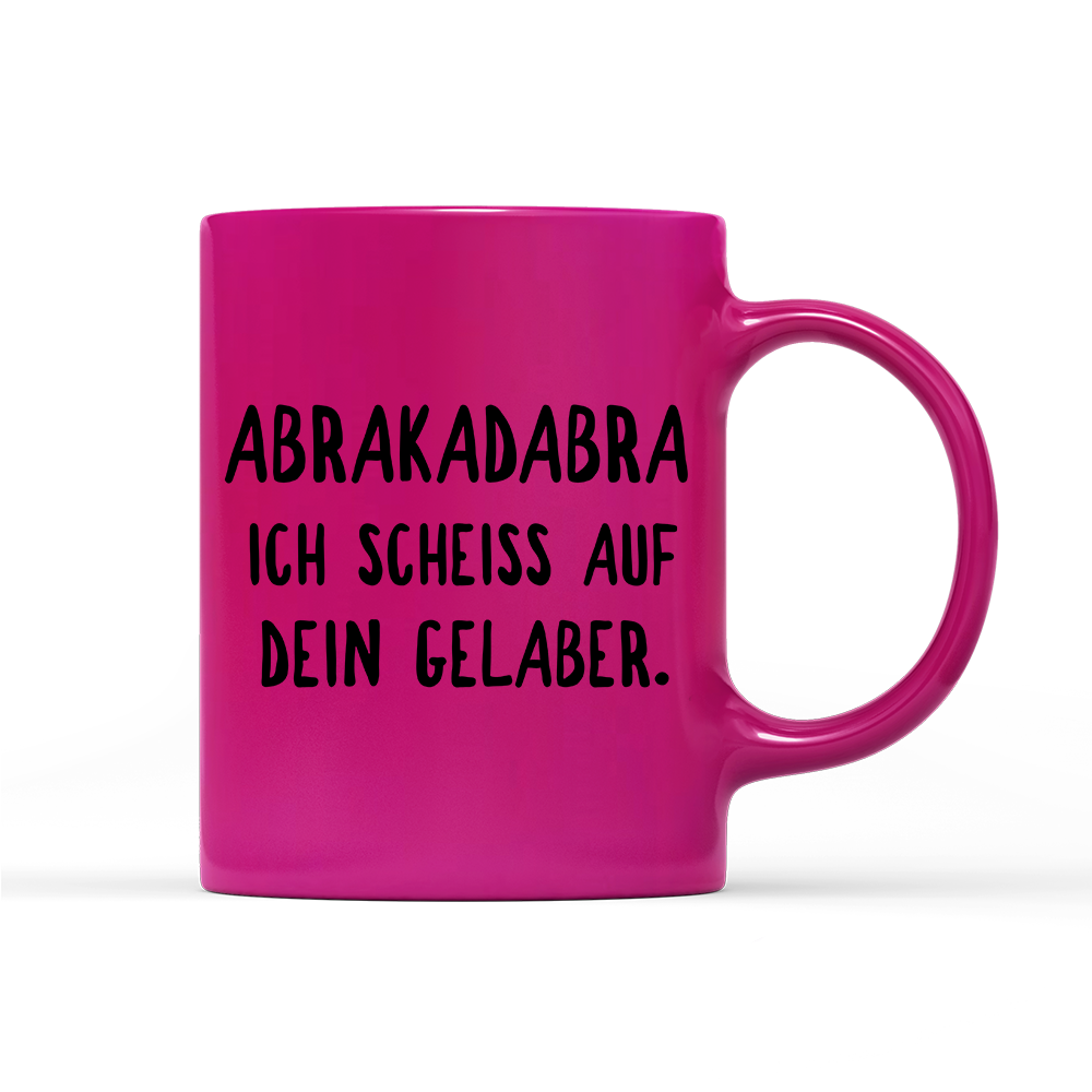 Tasse Neon ABRAKADABRA