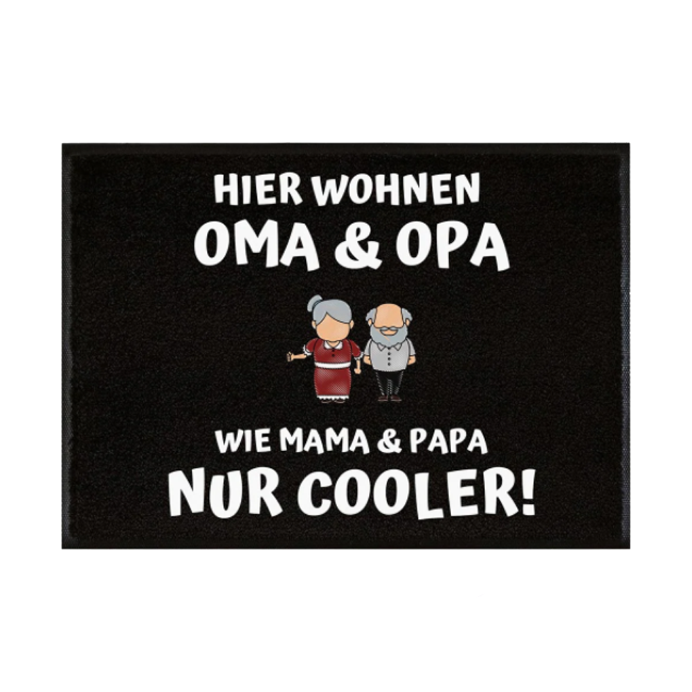 Fussmatte Oma & Opa