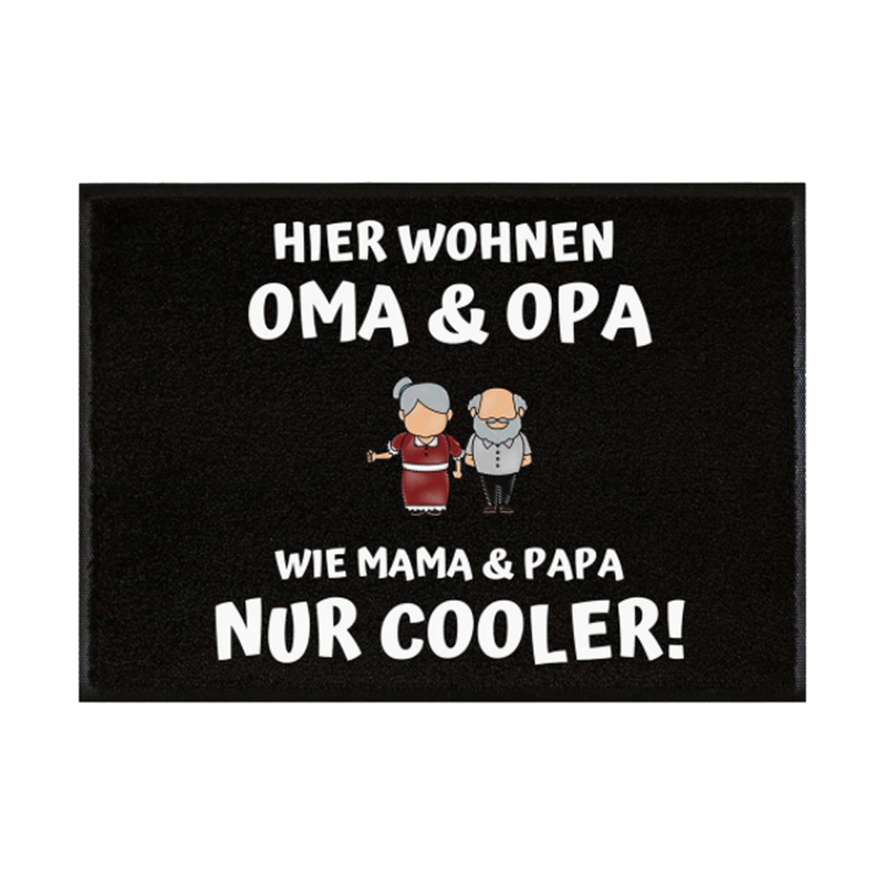 Fussmatte Oma & Opa