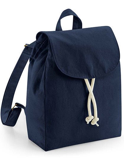 Organic Mini Rucksack - Schwarzer - Kaffee