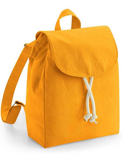 Organic Mini Rucksack - Schwarzer - Kaffee
