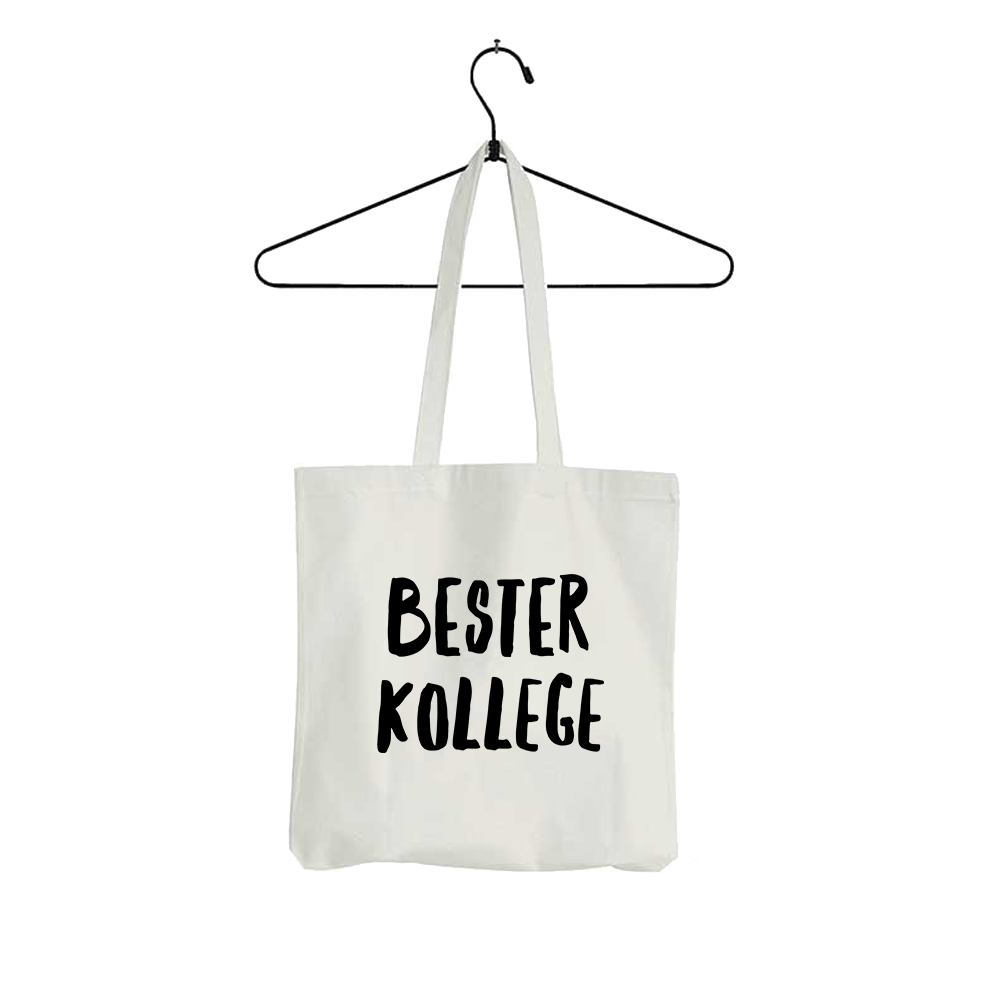Tasche Bester Kollege - Schwarzer - Kaffee