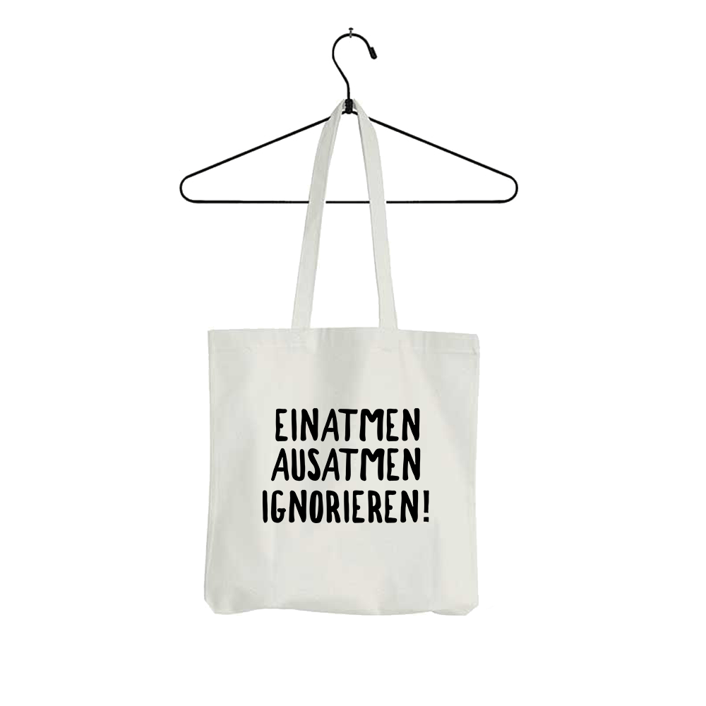 Tasche einatmen ausatmen ignorieren - Schwarzer - Kaffee