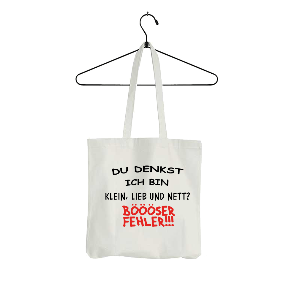 Tasche Klein, lieb und nett - Schwarzer - Kaffee
