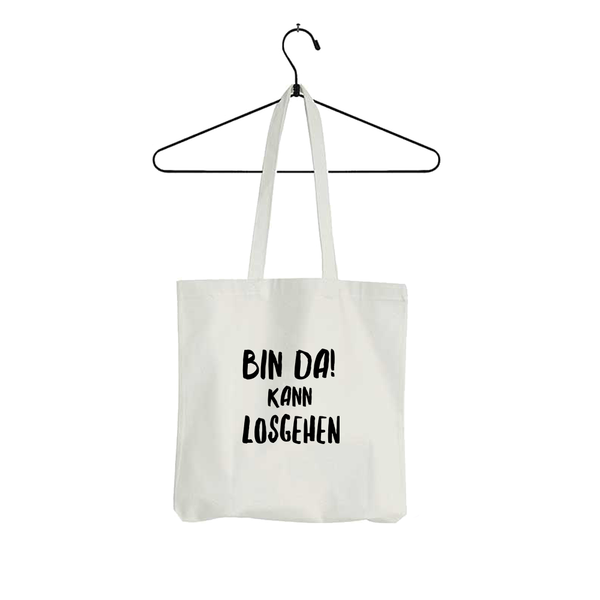 Tasche Bin da kann losgehen