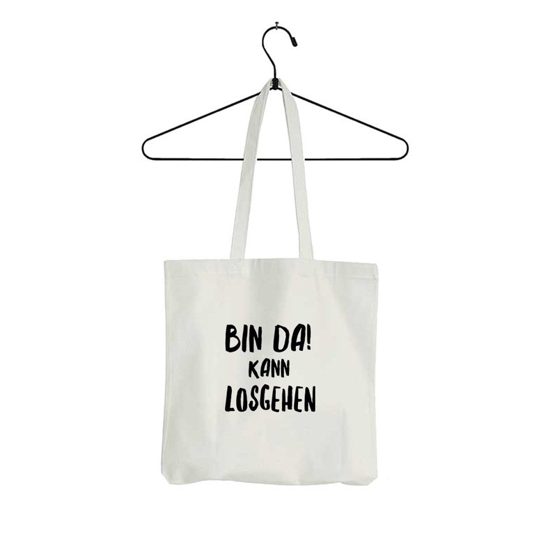 Tasche Bin da kann losgehen